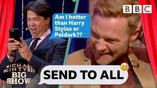 Send To All with Ronan Keating | Michael McIntyre's Big Show - BBC