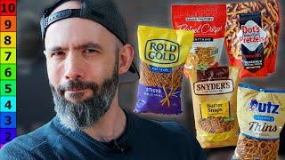 Ranking 50+ Pretzels | Ranked with Babish