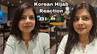 Korean Reaction on Hijab | Why I didn't make Hijab Reaction video #bts #leeminho #korea