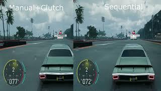 The Crew Motorfest - H-Shifter+Manual clutch vs Sequential gearboxes