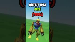 Roblox TROLL Outfit Idea FOR 0 ROBUX