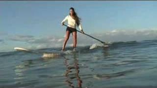 SUP HOW- TO CATCH WAVES stand Up paddle boarding