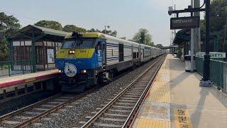 LIRR - June Friday Action on the Montauk Branch at Great River