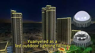 Yuanyeled Dimmer Switch Led Aluminum Point Lights RGBW