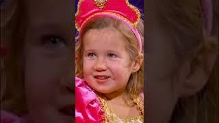 Joanna  Princess on the  Big shot show with Mr Harvey #bigshot #harvey