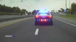 WRONG WAY DRIVER FORCES TROOPERS TO CHASE THIS DRIVER GOING THE WRONG WAY ON A BUSY INTERSTATE!!