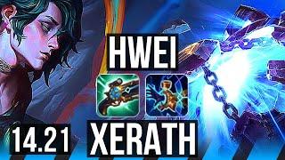 HWEI vs XERATH (MID) | 4/1/4 | KR Grandmaster | 14.21