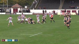 George Watson's College 1st XV vs. Strathallan School 1st XV | Schools Rugby |  5/10/2024