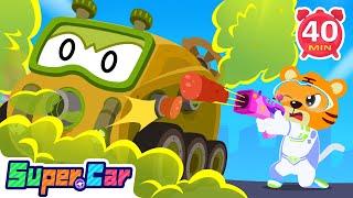 The Stinky Car | Car Cartoons & Songs For Kids | Kids Cartoons & Videos | Super Cars