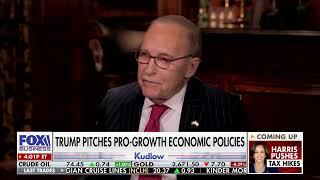 President Trump Sits Down with Larry Kudlow of Fox Business