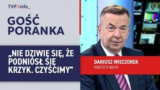 Dariusz Wieczorek o krytyce: Nie dziwię się, że podniósł się krzyk. Czyścimy | GOŚĆ PORANKA