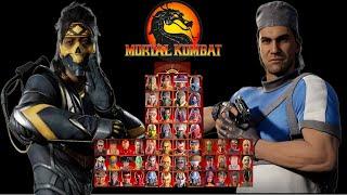 Mortal Kombat 9 - TAKEDA MK1 & STRYKER MK1 MOD - NEW Expert Arcade Ladder Gameplay