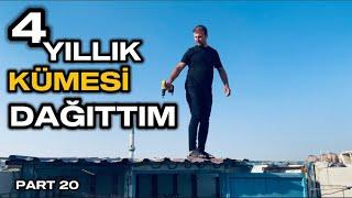 4’YILLIK GÜVERCİN KÜMESİNİ YIKTIM ! DEV KÜMES YAPIYORUM ! Part 20