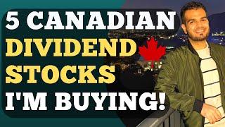 5 BEST CANADIAN DIVIDEND STOCKS 2022 | Canadian Stocks To Buy Now | Top TSX Stocks