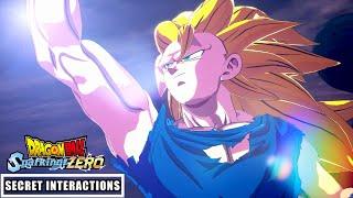 *NEW* Super Saiyan 3 Goku SPECIAL QUOTES & HIDDEN INTERACTIONS| DRAGON BALL: Sparking! Zero