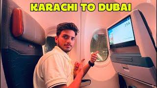 TRIP REPORT | Karachi to Dubai | FLYDUBAI ECONOMY CLASS | vlog