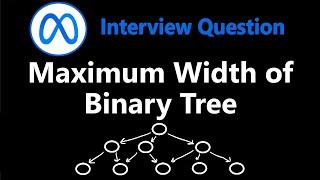 Maximum Width of Binary Tree - Leetcode 662 - Python