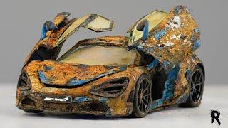 Restoration Ruined Mclaren Sports Car Restoration