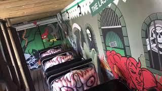 Fantasy island ghost train POV | Summer 2019 | phone torch on