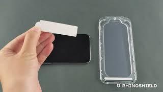 RHINOSHIELD 3D Impact Screen Protector Pro | Installation Tutorial