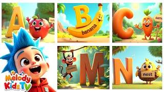 Learn Your ABCs : A Fun Song from A to Z! + More Nursery Rhymes & Kids Songs - Melody Kids TV