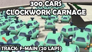 Re-Volt - 300 Cars Clockwork Carnage Race Track: F-Main (20 Laps)