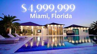 ***SOLD 11.3.23*** Touring a $4,999,999 Miami Mansion Oasis | Luxury Real Estate Tour 2023