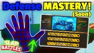 New Defense MASTERY Coming To Slap Battles Soon!