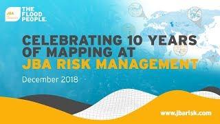 Celebrating 10 Years of Mapping at JBA Risk Management