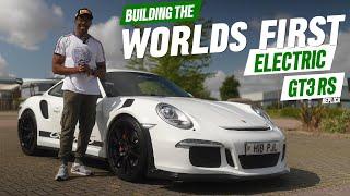 One Man’s Crazy Idea: Building an Electric Tesla swapped Porsche 911 GT3 RS