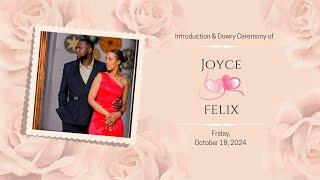 Introduction & Dowry Ceremony of Joyce and Félix