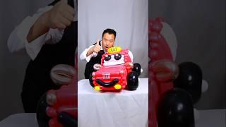 Car made with balloons #shorts #car