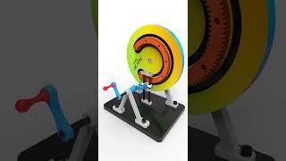 Mangle Rack Reciprocating #mechanism #mechanical #engineering #mechanic #reciprocating