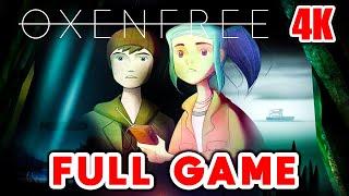 OXENFREE Full Gameplay Walkthrough FULL GAME (4K 60FPS) No Commentary