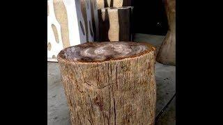 Petrified Wood Table Bali