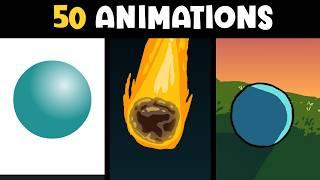 50 Ways to Animate a Ball (50k Subs Special)