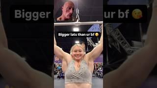 Someone had to humble Miss Ego Lifting!!! #gym #gymtok #viral #shorts #shortsfeed