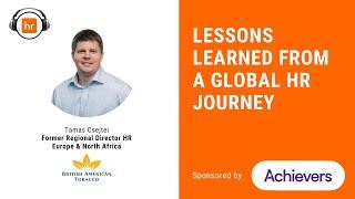 Lessons learned From a Global HR journey