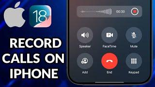 How To Turn On Call Recording In iPhone iOS 18