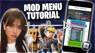 NEW Roblox Mod Menu for Mobile  -How I Got Roblox Mod Menu with Unlimited Robux, GOD Mode and MORE!