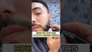 How to use Pacinos Beard Pencil Filler. #pacinos #beard #beards