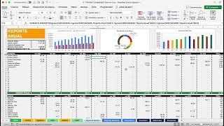 Plantilla Excel Contabilidad Todo en Uno Para Negocios V2 | Video Tutorial | Motivando.co