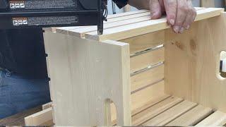 DIY Wooden Crate: A Simple and Inexpensive Woodworking Project