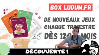 Découverte de la Box Ludum !