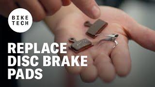 How To Replace Disc Brake Pads | Bike Tech | The Pro's Closet