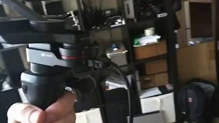 DJI Osmo RAW with X5R and DJI Wired adapter