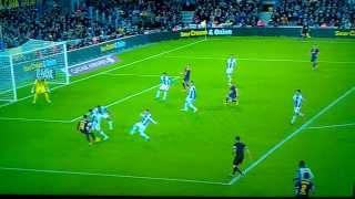 Neymar Amazing Assist For Alexis Sanchez Goal (Barcelona 1-0 Espanyol) 01.11.2013