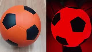 LED Light Up Glow in the Dark Soccer Ball#basketball #nightmatch #glowcity#football l#volleyball