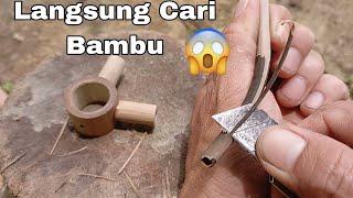 Pipa Rokok Paling Unik dan Kreatif di Dunia dari Bambu kering