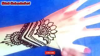 New style mehrab mehndi design @MehakShahmehndiart